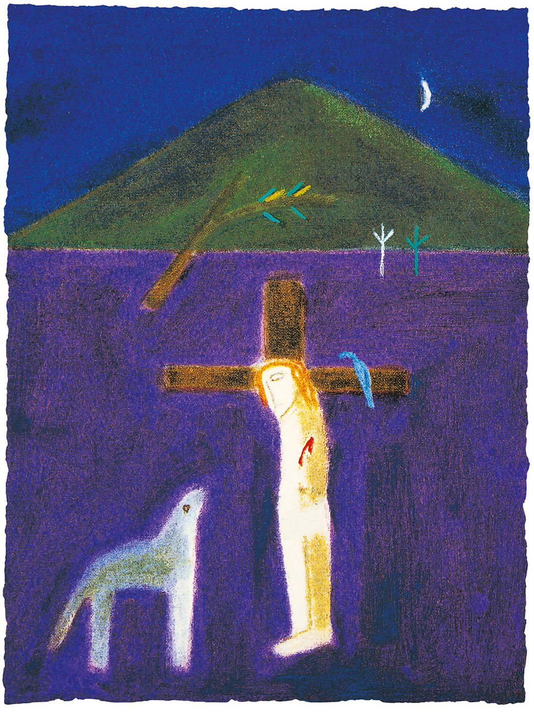 Crucifixion with Dog