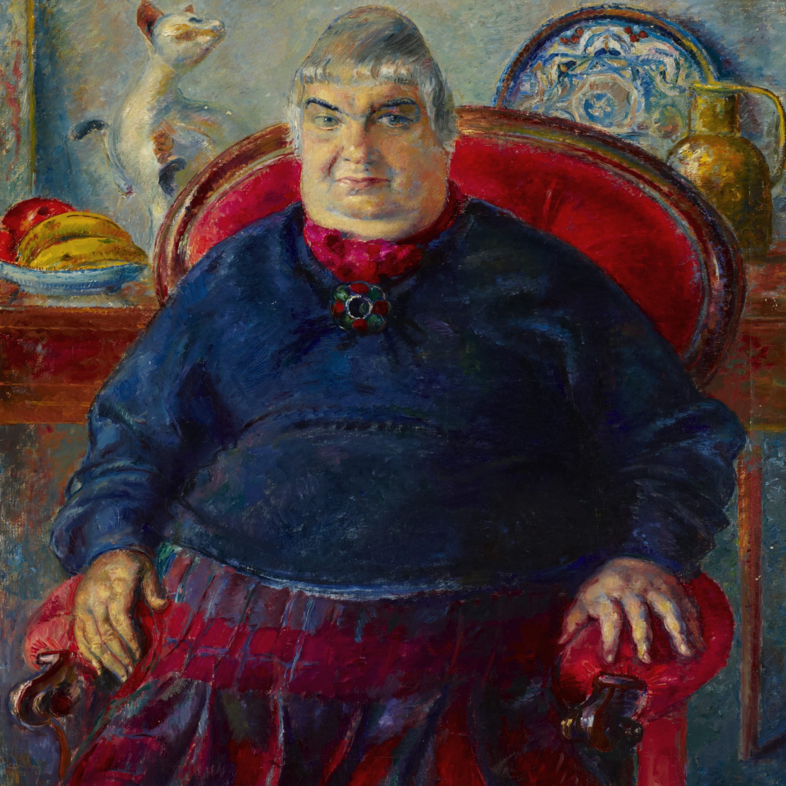 Clara Klinghoffer, Portrait of Orovida Pissarro, 1962. Courtesy of Ben Uri