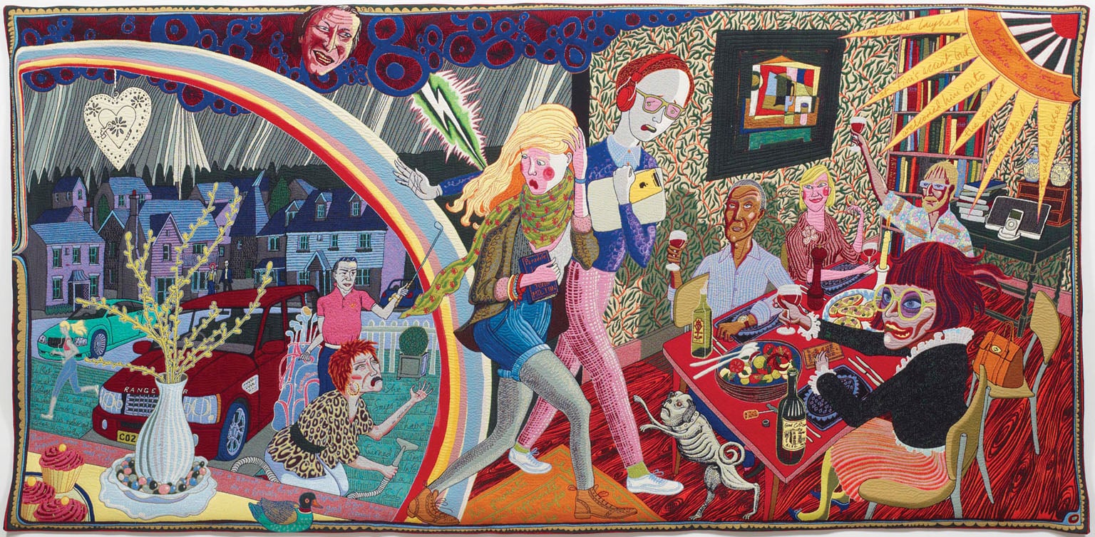 Grayson Perry, Expulsion from Number 8 Eden Close, Arts Council Collection & British Council Collection, © Grayson Perry courtesy of the artist and the Victoria Miro gallery