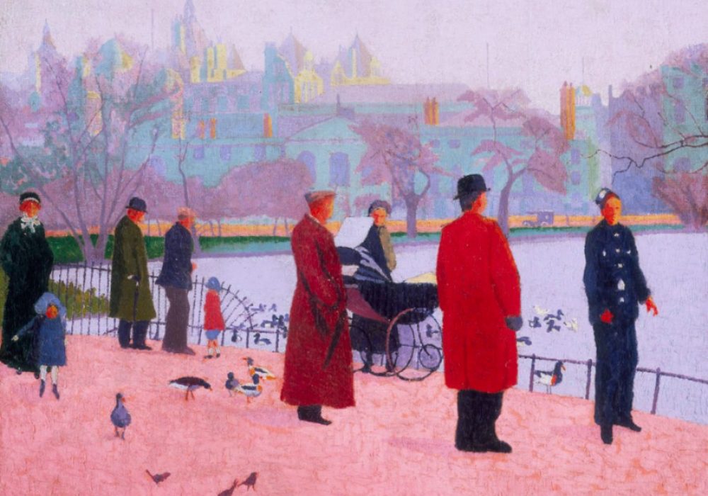In the Park (St James’ Park) , 1911, Drummond © Southampton City Art Gallery